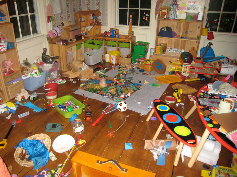 sea of toys